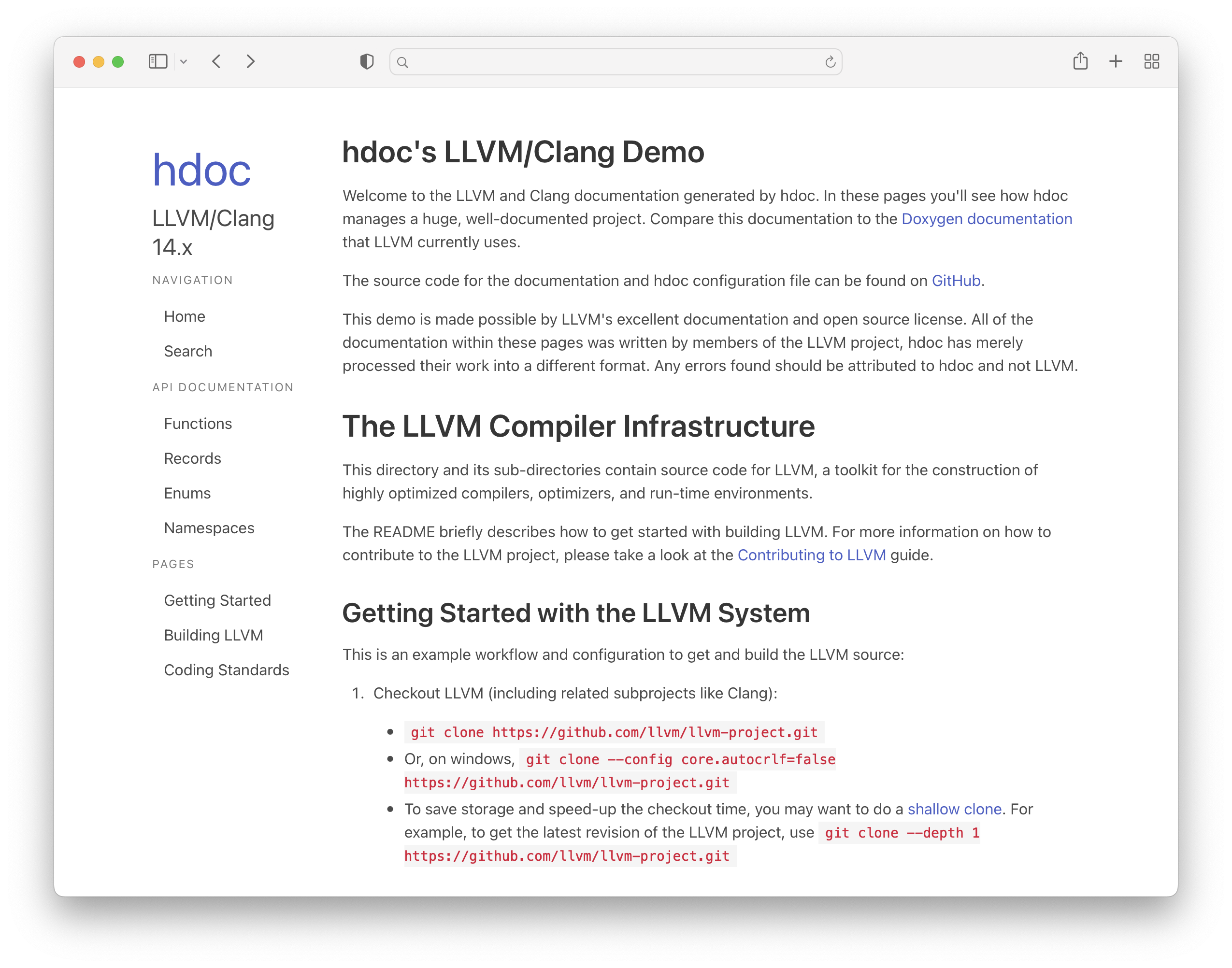 image of hdoc documentation